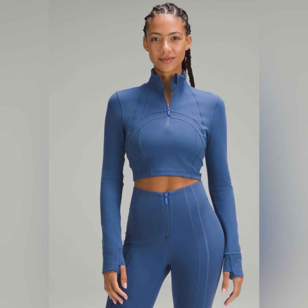 NWT Lululemon Define Cropped Half Zip Jacket